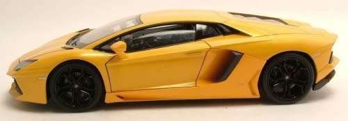 Lamborghini Aventador LP700-4 2011 yellow  1/24 Welly NEW+boxed  #2099 instant wheels