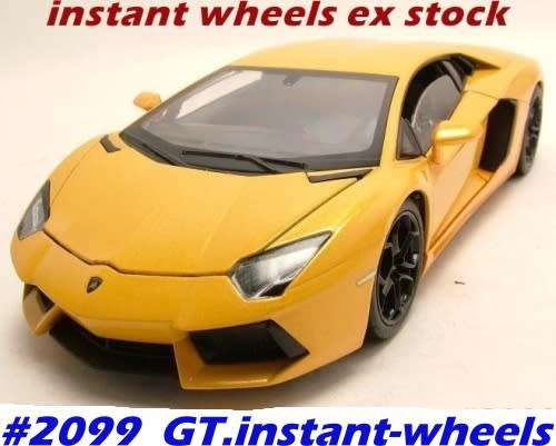 Lamborghini Aventador LP700-4 2011 1/24 Welly NEW+boxed  #2099 instant wheels