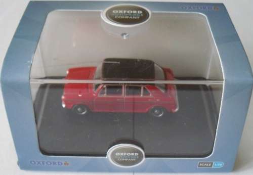 Austin 1300 1971 red 1/76 Oxford NEW+boxed  #7609 instant wheels