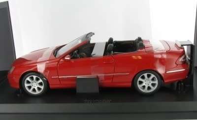 MercedesBenz CLK cabrio (A209) `02 clothroof 1/18 KYOSHO NEW  #8019 instant wheels