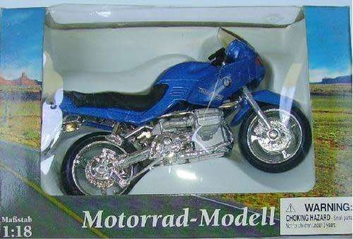 BMW R1100 RS blue 1/18 Maisto NEW+boxed  #8016 instant wheels