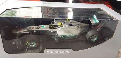 Mercedes-Benz F1 W02 MGP W02 Rosberg #8 2011 1/18 Minichamps NEW+boxed #8031 instant wheels