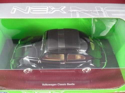 Volkswagen 1950 Pretzel Beetle fldng roof 1/18 Welly NEW+boxed  #8035 instant wheels
