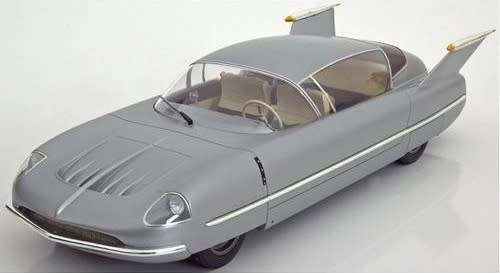 Borgward Dreamcar 1955 silver 1/18 BOS limited model NEW+boxed #8039 instant wheels