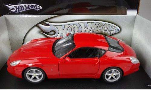 Ferrari 575 GTZ Zagato 2006 red 1/18 HotWheels-Mattel NEW+boxed  #8041 instant wheels