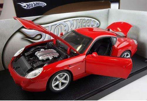 Ferrari 575 GTZ Zagato 2006 red 1/18 HotWheels-Mattel NEW+boxed  #8041 instant wheels