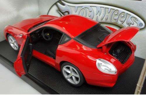 Ferrari 575 GTZ Zagato 2006 red 1/18 HotWheels-Mattel NEW+boxed  #8041 instant wheels