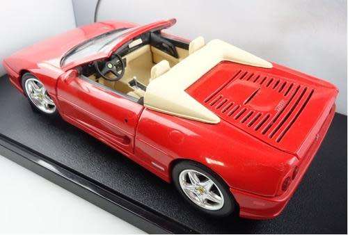 Ferrari F 355 Spider 1998 red 1/18 HotWheels-Mattel NEW+boxed  #8050 instant wheels