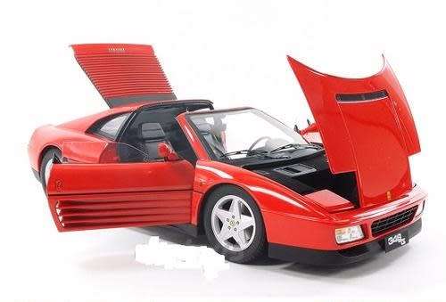 Ferrari 348ts ht red 1991 1/18 HotWheels ELITE (retired) NEW+boxed   #8059 instant wheels