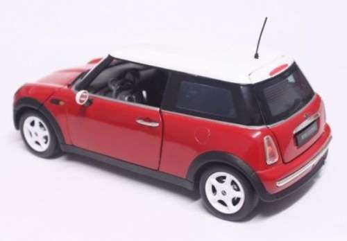 MINI (new) 2001 red-white 1/18 Solido NEW+boxed instant  #8207 instant wheels