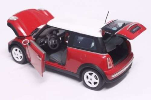 MINI (new) 2001 red-white 1/18 Solido NEW+boxed instant  #8207 instant wheels