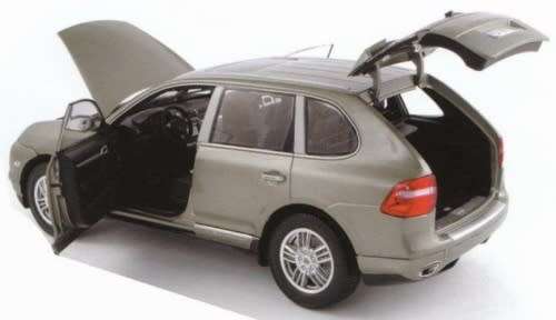 Porsche CAYENNE S 2008 lt.green-met 1/18 NOREV NEW+boxed #8241 instant wheels