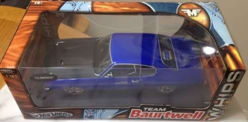 Chevrolet Chevelle SS454 1970 dk.blue-met 1:18 HotWheels NEW+boxed  #8281 instant wheels