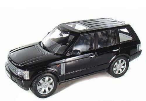 Range Rover Land Rover 2012 black 1/18 Welly NEW+boxed  #8389 instant wheels