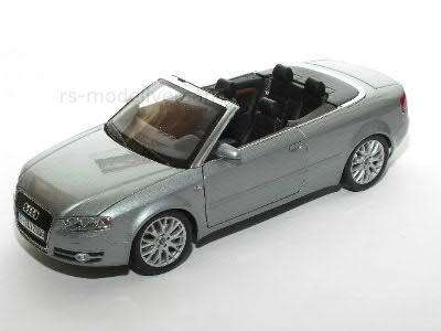 Audi A4 cabriolet 2009 silver 1/18 NOREV NEW+boxed  #8612 instant wheels