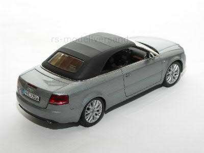 Audi A4 cabriolet 2009 silver 1/18 NOREV NEW+boxed  #8612 instant wheels