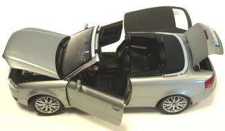 Audi A4 cabriolet 2009 silver 1/18 NOREV NEW+boxed  #8612 instant wheels