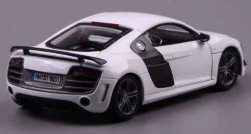 Audi R8 2007 ibiswhite 1/18 Maisto PREMIER Edition NEW+boxed  #8616 instant wheels
