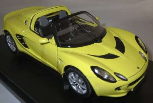 Lotus Elise 111S 1998 yellow 1/18 Welly NEW+boxed #8787 instant wheels