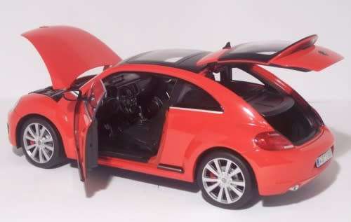 Volkswagen NEW Beetle 2012 1/18 Welly NEW+boxed  #8801 instant wheels