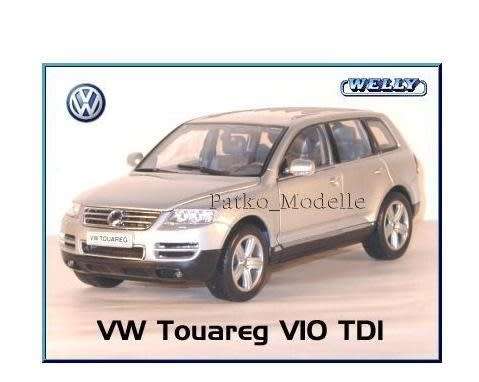 Volkswagen Touareg V10 TDi 2010 1/18 Welly NEW+boxed  #8807 instant wheels