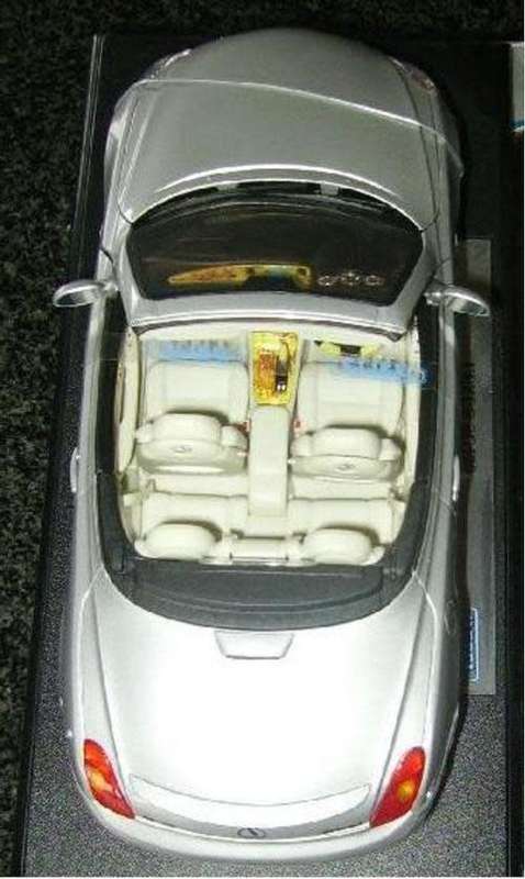 Lexus SC430 open convertible silver 2005 1/18 Welly NEW+boxed  #8845 instant wheels