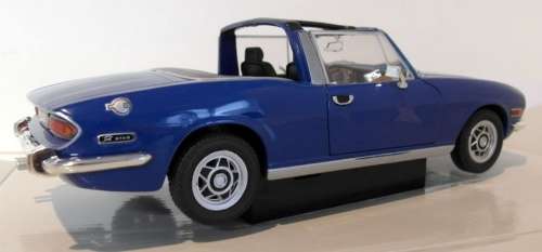 TRIUMPH Stag cabriolet (open) 1970 blue 1/43 Revell NEW+boxed #8853 instant wheels