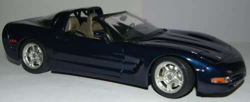Chevrolet Corvette C5 Targa 1997 navy blue 1/18 Bburago NEW+boxed FREE delivery #8914 instant wheels