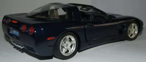 Chevrolet Corvette C5 Targa 1997 navy blue 1/18 Bburago NEW+boxed FREE delivery #8914 instant wheels