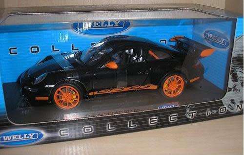 Porsche 911 (997) GT3 RS Coupe 2009 1/18 Welly NEW+boxed  #8953 instant wheels