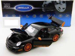 Porsche 911 (997) GT3 RS Coupe 2009 1/18 Welly NEW+boxed  #8953 instant wheels