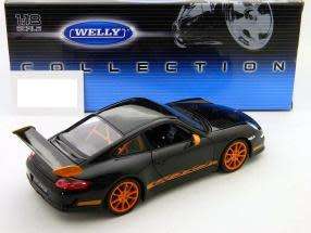 Porsche 911 (997) GT3 RS Coupe 2009 1/18 Welly NEW+boxed  #8953 instant wheels