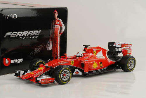 Ferrari SF15-T No.5 S.VETTEL 2015 1/18 Bburago NEW+boxed  #8958 instant wheels