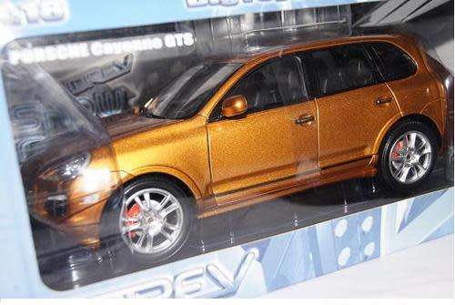 Porsche Cayenne GTS 2009 orange met 1/18 Norev NEW+boxed  #8969 instant wheels