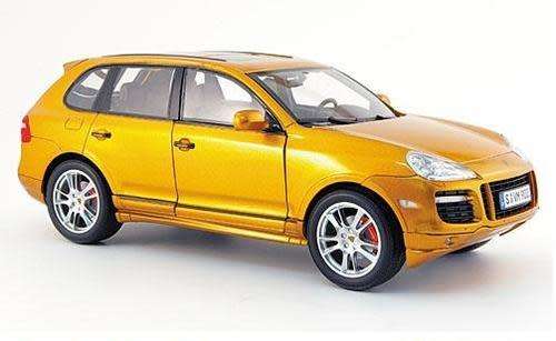 Porsche Cayenne GTS 2009 orange met 1/18 Norev NEW+boxed  #8969 instant wheels