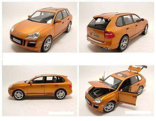 Porsche Cayenne GTS 2009 orange met 1/18 Norev NEW+boxed  #8969 instant wheels