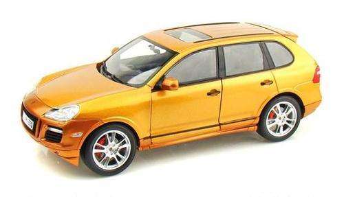 Porsche Cayenne GTS 2009 orange met 1/18 Norev NEW+boxed  #8969 instant wheels
