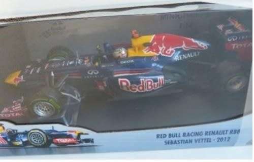 Red Bull Racing RB8 F1 #1 S Vettel 2012 1/18 Minichamps NEW+boxed #8972 instant wheels