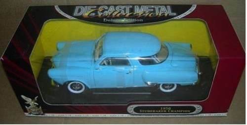 Studebaker Champion 1950 blue 1/18 Road Signature NEW+boxed #8974 instant wheels