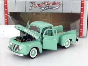 Ford F-1 Pick Up 1948 lt.green + cover 1/18 Road Signature NEW+boxed  #8975 instant wheels