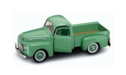 Ford F-1 Pick Up 1948 lt.green + cover 1/18 Road Signature NEW+boxed  #8975 instant wheels