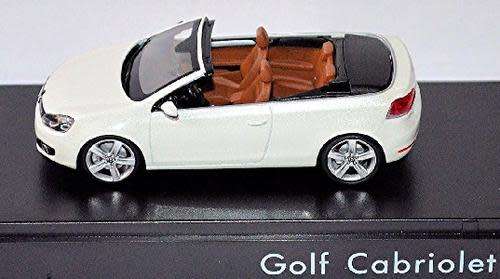 Volkswagen Golf VI Cabrio Cabriolet 2016 white-met 1/43 Schuco NEW+boxed  #4005 instant wheels