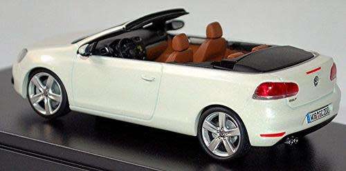 Volkswagen Golf VI Cabrio Cabriolet 2016 white-met 1/43 Schuco NEW+boxed  #4005 instant wheels