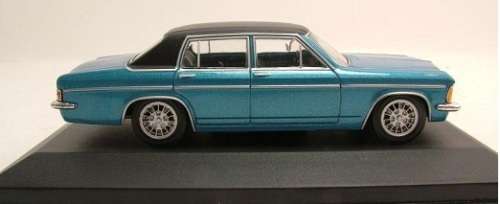 Opel Admiral B 1969 blue 1/43 WhiteBox NEW+boxed  #4008 instant wheels