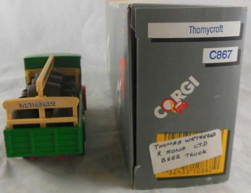 Thornycroft Marlow Beer Truck 1/43 Corgi NEW+boxed  #4016 instant wheels