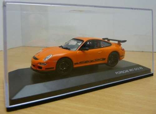 Porsche 997 GT3 RS spoke-rims orange+black 1/43 Road Signature NEW+boxed  #4030 instant wheels