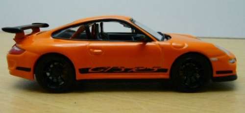 Porsche 997 GT3 RS spoke-rims orange+black 1/43 Road Signature NEW+boxed  #4030 instant wheels