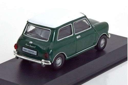 Mini Cooper S 1967 green/white roof 1/43 IXO NEWinBlister  #4033 instant wheels
