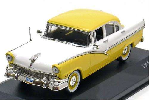 Ford Fairlane 1956 yellow+white 1/43 WhiteBox NEW+boxed  #4038 instant wheels