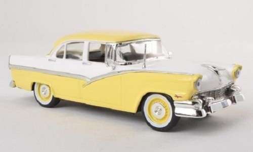 Ford Fairlane 1956 yellow+white 1/43 WhiteBox NEW+boxed  #4038 instant wheels